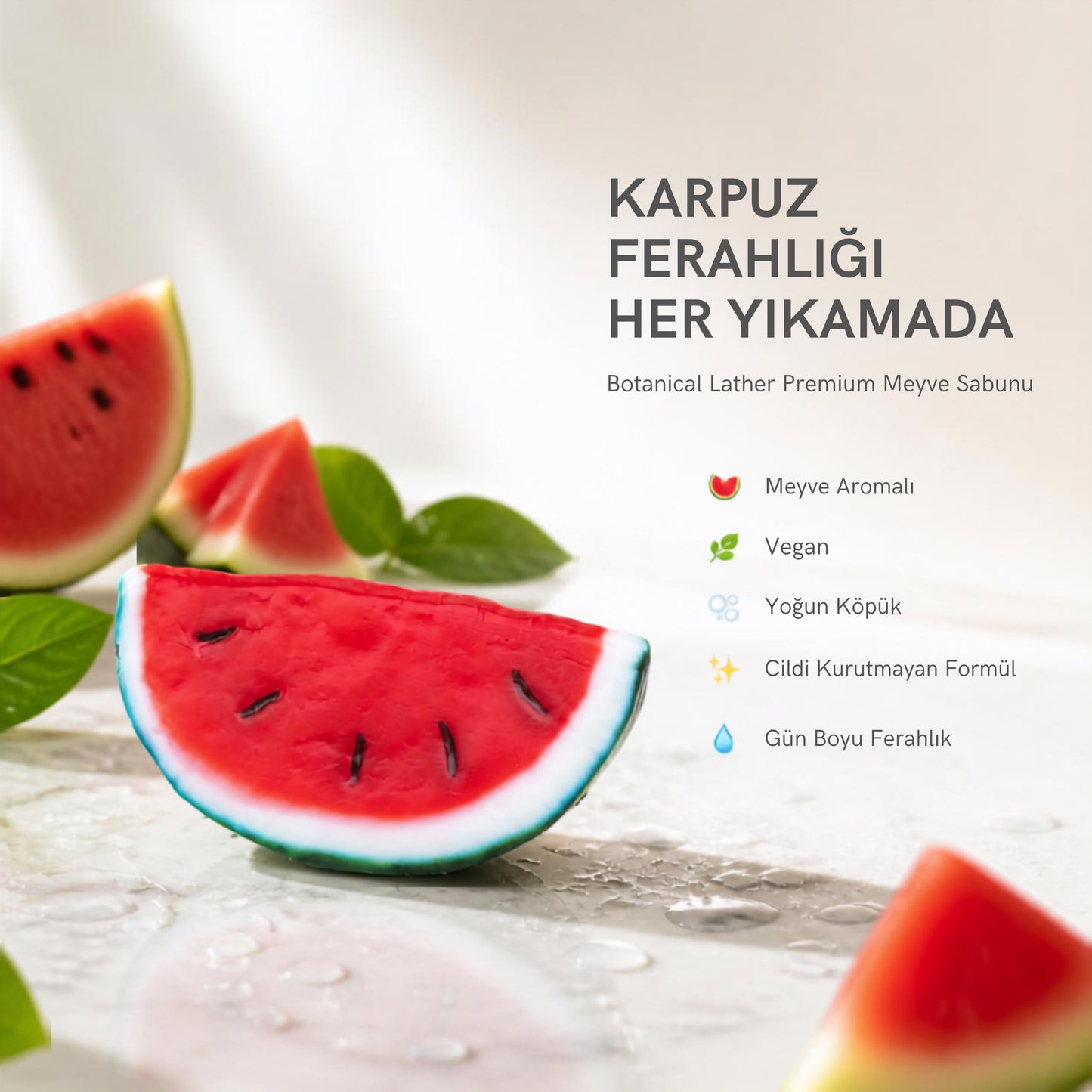 Doğal Meyve Sabun - Karpuz